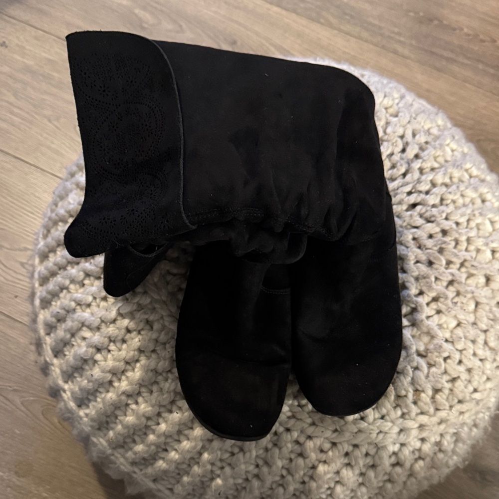 Hot Cakes Black Winter Boots